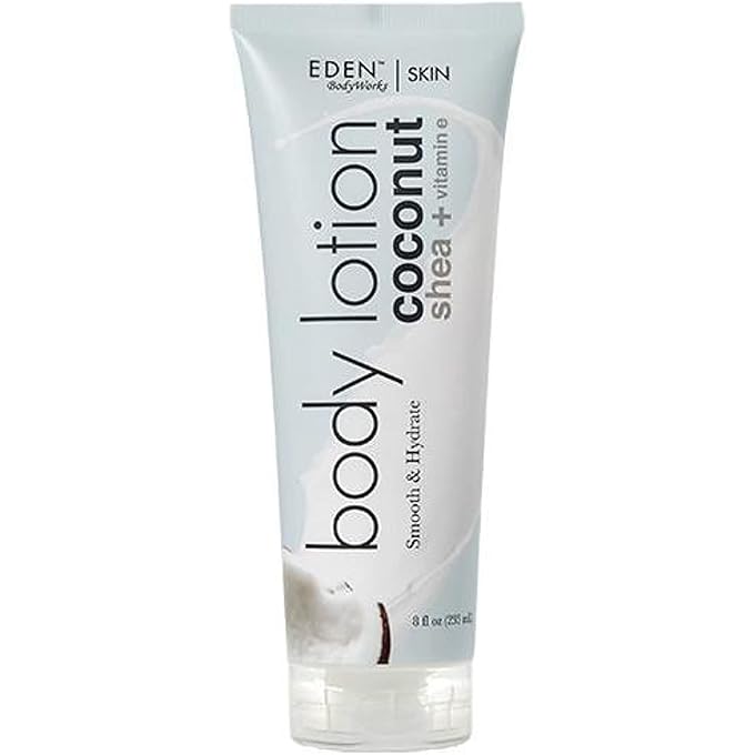 لوشن EDEN BodyWorks من جوز الهند شيا للجسم (أنبوب)، 8 أونصات